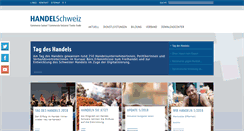 Desktop Screenshot of handel-schweiz.com